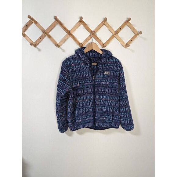 Eddie Bauer Girls Outdoor Full Zip Sherpa Jacket - Size L - Picture 1 of 6